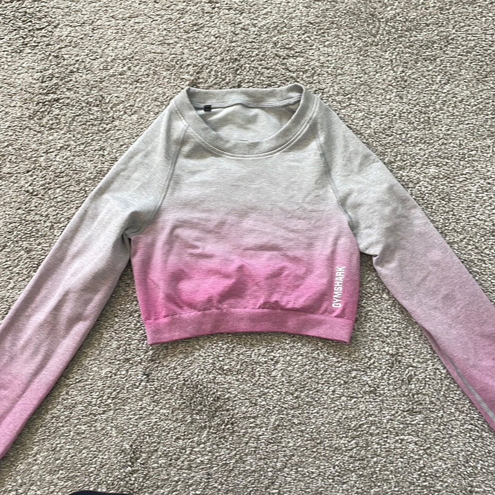 Gymshark cropped workout top